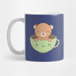 Kawaii Cute Brown Bear Mug